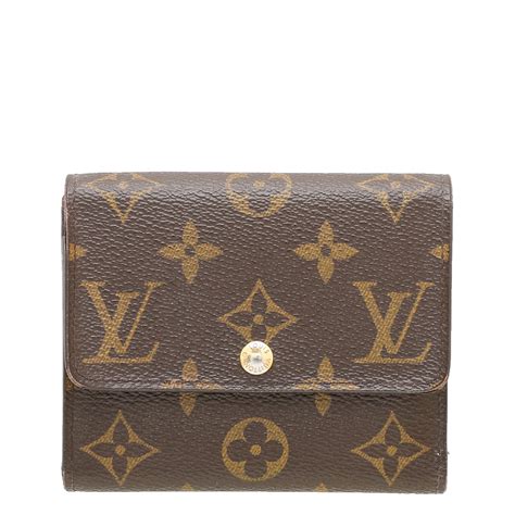 louis vuitton wallet portefeuille anais monogram brown|LOUIS VUITTON Monogram Anais Wallet .